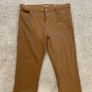 Banana Republic - Traveler pants - 36x30 Slim Fit - Dark Khaki, Brown color